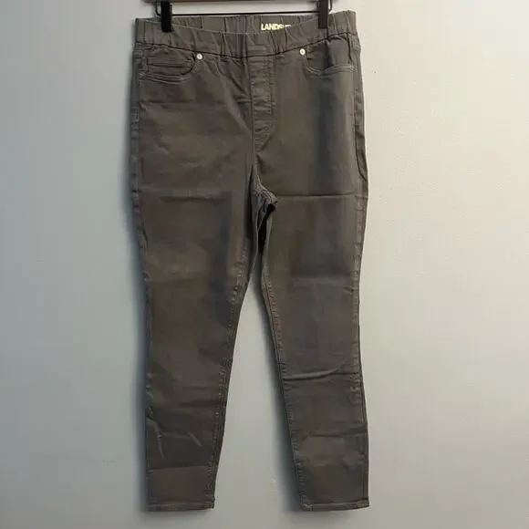 Lands’ End Pull On Skinny Jeans - Picture 1 of 2
